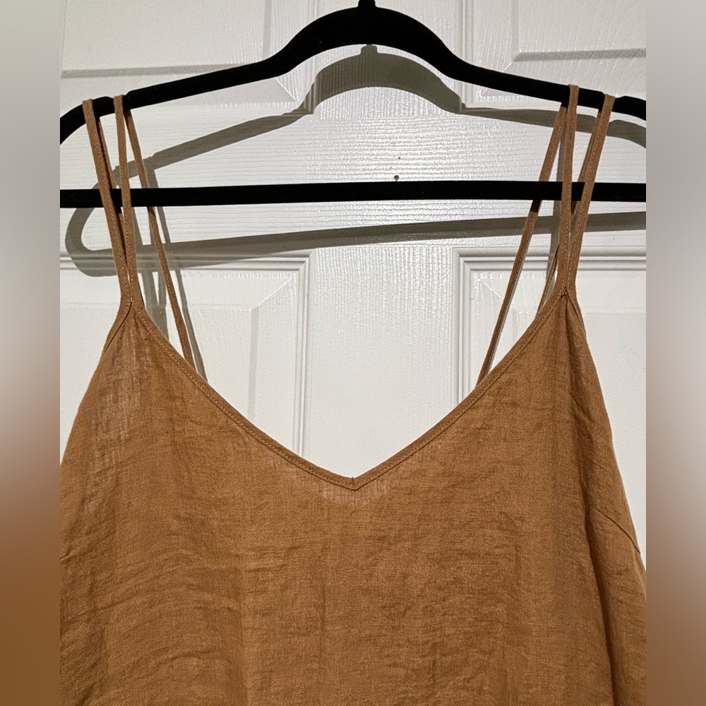 United Colors of Benetton Pure Linen Long  Dress size L - Picture 3 of 9